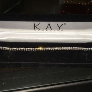 2 carat diamond tennis bracelet